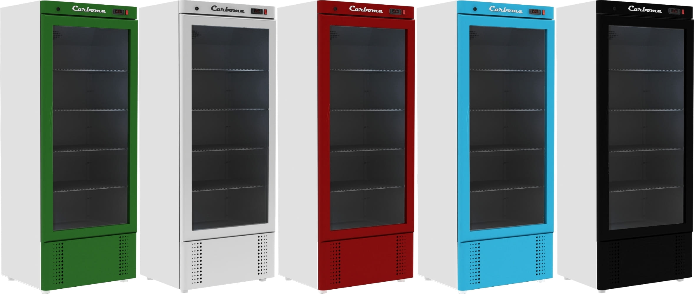Холодильный шкаф CARBOMA R700 С INOX - 5