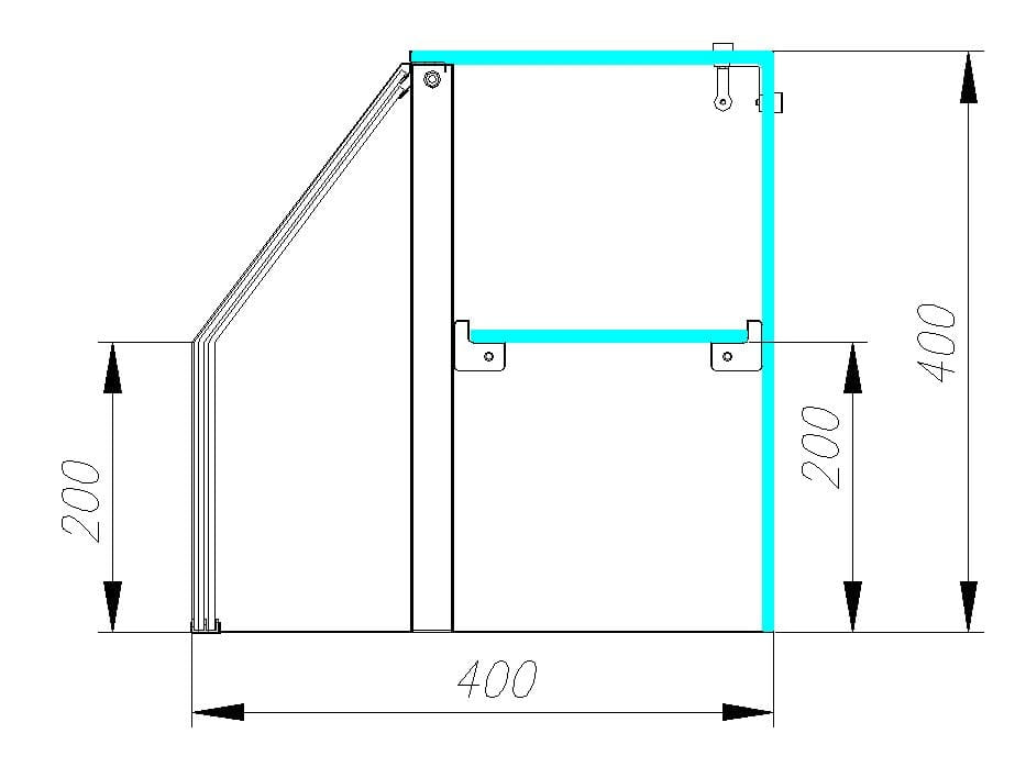 Нейтральная витрина CARBOMA OMI AC40 N 2.25-11 - 3