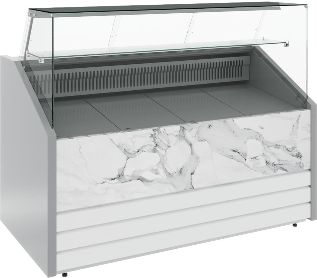 Холодильная витрина CARBOMA COLORE GС75 VM 1.2-1 (динамика) 9006-9003 - 12