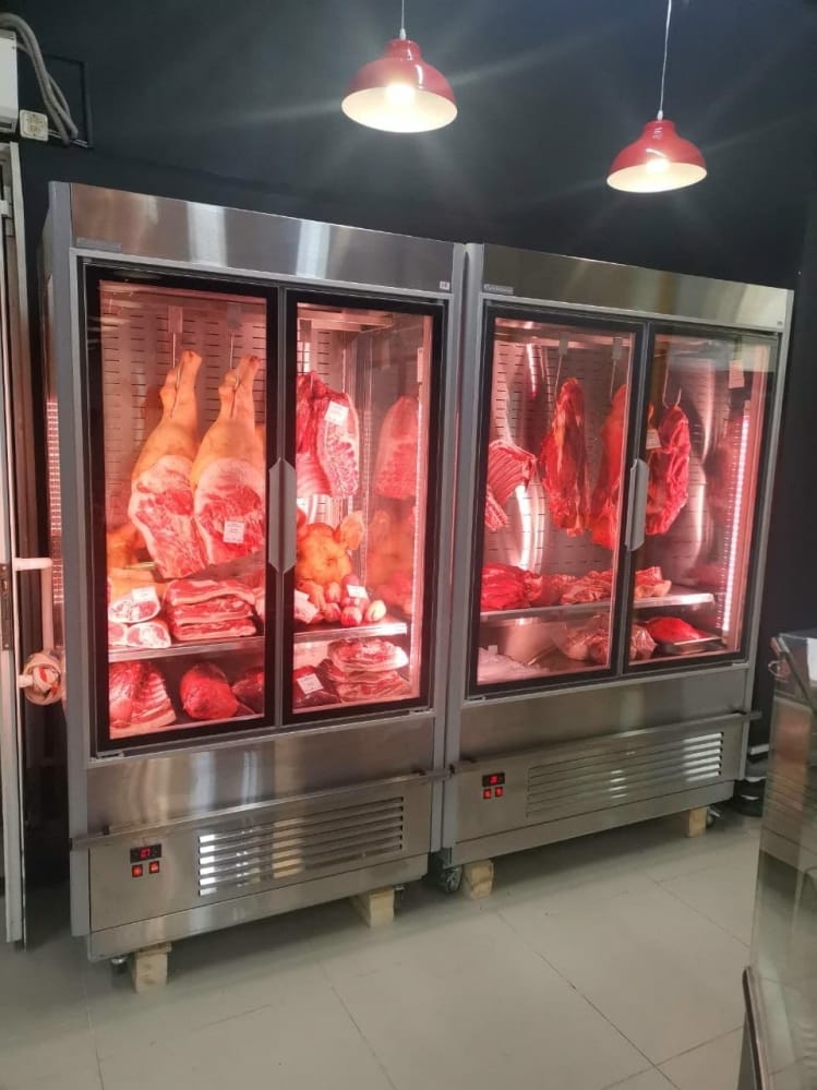 Холодильная горка для мяса CARBOMA CUBE FLESH FC20-08 VV 1,0-3 X7 - 1