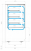 Кондитерская витрина CARBOMA CUBE 2 STANDARD KC70 VV 1,3-1 2.0