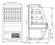 Холодильная горка CARBOMA 1260/700 ВХСп-1.0 BRITANY (F 13-07 VM 1.0-2) стеклопакет 9006