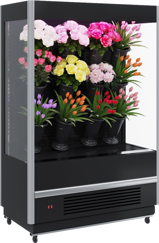 Холодильная горка для цветов CARBOMA CUBE FLORA FC 20-08 VM 1,0-2
