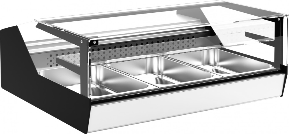 Холодильная витрина CARBOMA ВХСр-1,0 CUBE XL ТЕХНО ARGO 2 (AC87 SV 1,0-1)