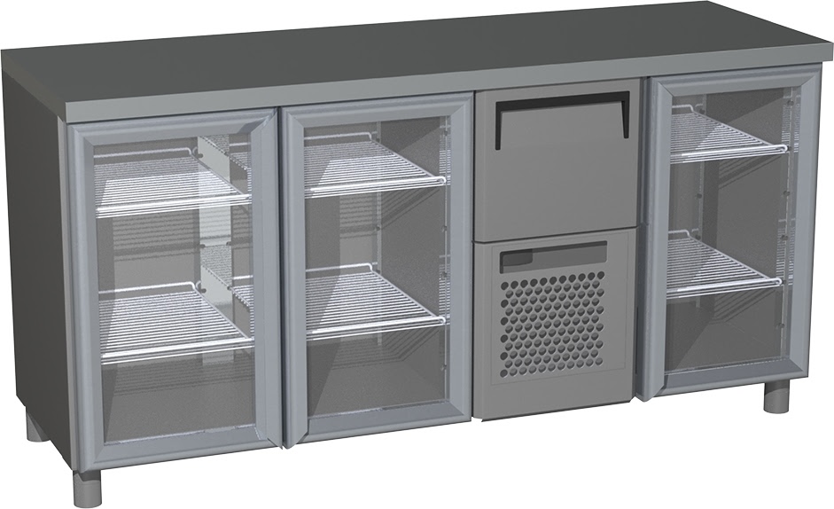 Холодильный стол CARBOMA T57 M3-1-G X7 0430 (BAR-360C)