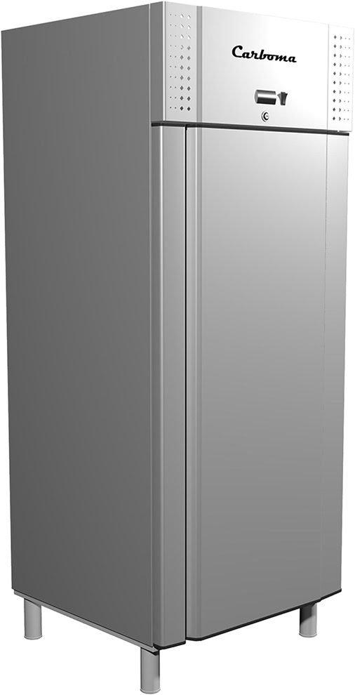 Холодильный шкаф CARBOMA R560 INOX