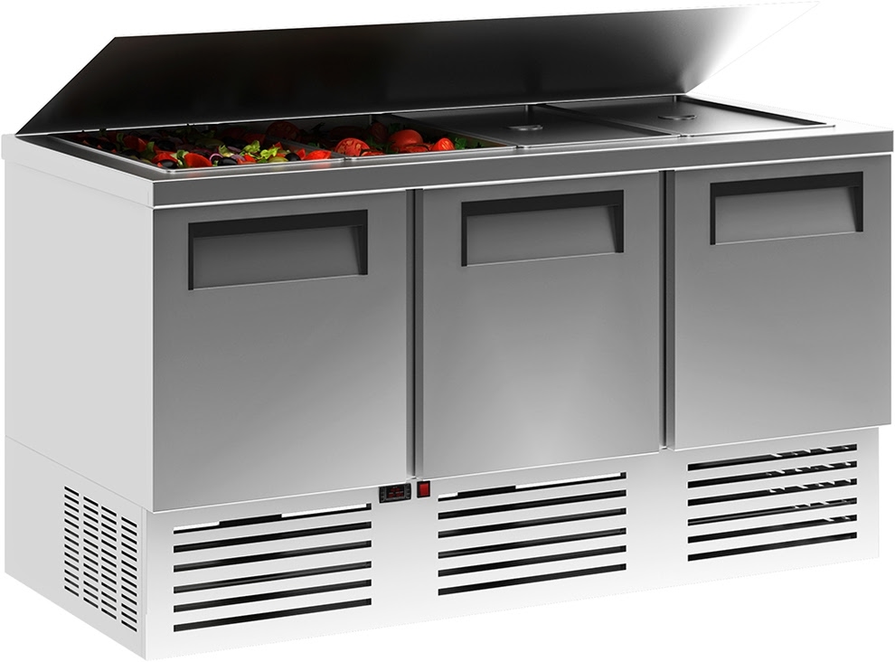 Холодильный стол для салатов (саладетта) CARBOMA T70 M3salGN-2 0430
