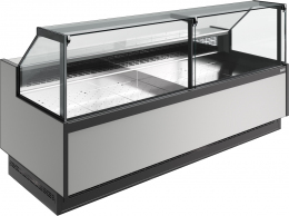 Холодильная витрина CARBOMA BAVARIA 4 GC110 SP 2,5-1 2.0 рыба на льду без боковин