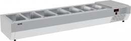 Холодильная витрина CARBOMA IKI A30 SM 1,6 (VT3-G GN 1/4)