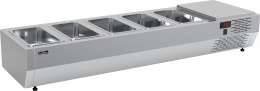 Холодильная витрина CARBOMA IDO A40 SM 1,4 (VTi3-G GN 1/3)