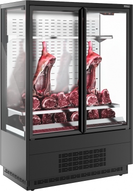 Холодильная горка для мяса CARBOMA CUBE FLESH 2 FC20-07 VV 1,0-1 X7 2.0
