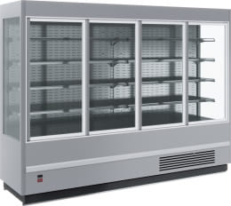 Холодильная горка CARBOMA CUBE STANDARD FC20-08 VV 2,5-1 X5