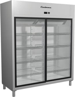 Холодильный шкаф CARBOMA R1400К INOX