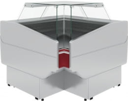 Холодильная витрина CARBOMA ATRIUM 2 GC120 VV-6 динамика (внутренний угол 90)