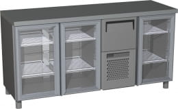 Холодильный стол CARBOMA T57 M3-1-G 9006 (BAR-360C)