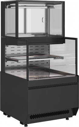 Кондитерская витрина CARBOMA CUBE 2 COMBI KC70 VV/SH 0,6-2-1 2.0 (боковины-ступеньки)