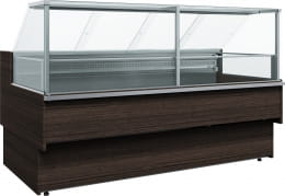 Холодильная витрина CARBOMA ВХСр‑2,5 BAVARIA 2 (GC110 SV 2,5‑1) без боковин