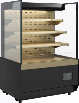 Холодильная горка CARBOMA CUBE 2 STANDARD KC70 VM 1,3-2 2.0 (прямые боковины)